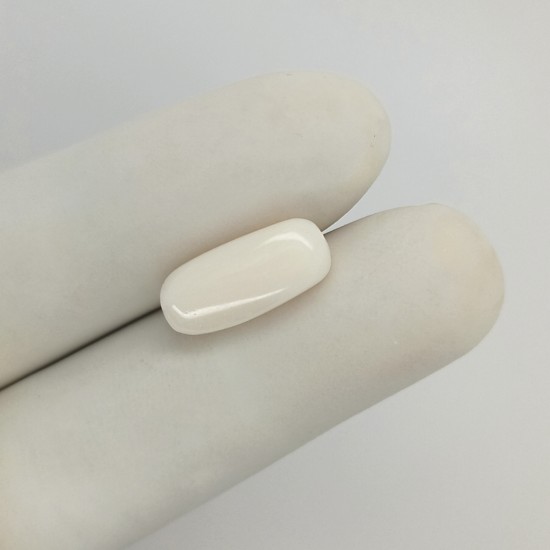 White Coral (Safed Moonga)  6.89 Ct Lab Tested